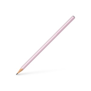Creion grafit B triunghiular sparkle rose metalizat 2023 Faber-Castell