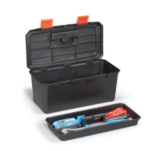 Cutie plastic Port-Bag neagra Maestro 19” 480x220x230 mm