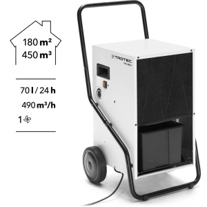 Dezumidificator mobil, 63.5l/24h, Trotec, tip TTK350S - Img 2