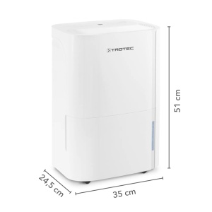 Dezumidificator pentru casa si birou, 16l/24h, Trotec, tip TTK54E - Img 4