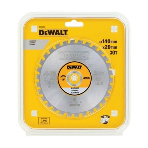 Disc Dewalt DT1910 pentru fierastrau circular, D 140x20x1.49 mm, 30 dinti, pentru taiere aluminiu - Img 2