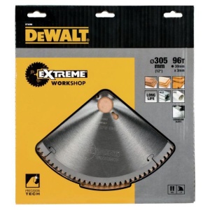 Disc Dewalt DT4290 pentru fierastrau circular, D 305x30x3.0 mm, 96 dinti, pentru taiere aluminiu, seria Extreme - Img 2