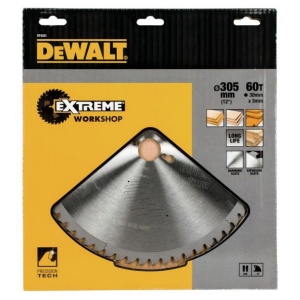 Disc Dewalt DT4331 pentru fierastrau circular, D 305x30x3.0 mm, 60 dinti, pentru taiere fina, seria Extreme - Img 2
