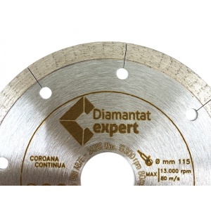 Disc DiamantatExpert pt. Portelan dur, ceramica dura - Ultra Long Life 125x22.2 (mm) Ultra Premium - DXWD.QNBT.125 - Img 2