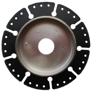 Disc DiamantatExpert pt. taiere si sanfrenare tevi de plastic 125x22.2 (mm) Super Premium - DXDH.9107.125.TA