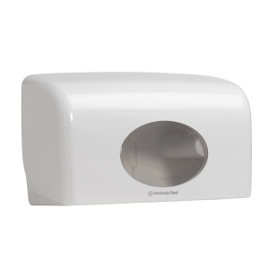 Dispenser hârtie igienică rolă mică Kimberly-Clark Aquarius - Img 2