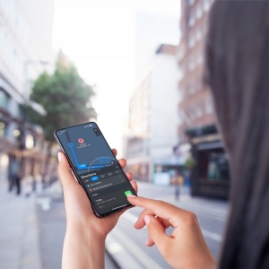 Dispozitiv anti-pierdere Tellur Tag, compatibil cu iOS FindMy APP, MFI, 1an, negru - Img 6