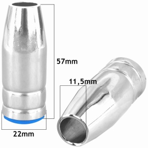 Duza gaz conica 11.5 x 57 mm pentru pistolet M25 - Img 2