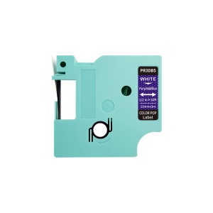 Etichete cu sclipici AIMO color pop 12mm x 3m, alb albastru, AIMO D1600, PR3DB5 - Img 1