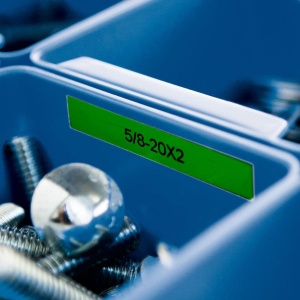 Etichete industriale vinil 12mm x 5.5m alb verde DYMO ID1 1805414 - Img 3