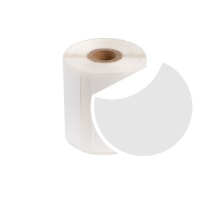 Etichete termice rotunde O 50 mm plastic alb pentru imprimanta AIMO Phomemo M110 M200 M220 100 etichete