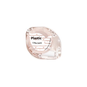 Etichete universale 12mm x 4m plastic model Little Daisy Q5-TBX31F Compatibile Dymo Letratag
