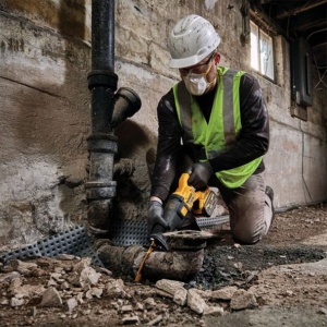 Fierastrau alternativ compatibil cu acumulatori Dewalt DCS389NT, 54 V XR FlexVolt, 300 mm, cutie TSTAK VI - Img 4