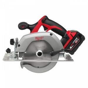 Fierastrau circular cu acumulator Milwaukee HD18 CS-402B, adancime taiere 55 mm, livrat cu acumulatori, valiza