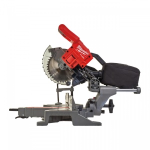 Fierastrau circular de banc cu acumulator Milwaukee FUEL M18 FMS190-0, livrat fara acumulator, capacitate taiere 215x55 mm
