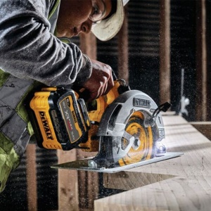 Fierastrau circular Dewalt DCS573NT, compatibil cu acumulator Li-Ion 18 V XR FLEXVOLT, 190 mm, in valiza TSTAK - Img 7