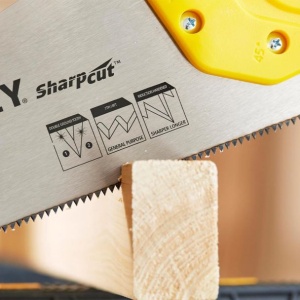 Fierastrau de mana Sharpcut Stanley STHT20366-1, 7 TPI, 380 mm - Img 7