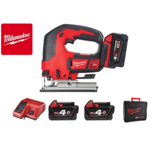 Fierastrau pendular cu acumulator Milwaukee M18 BJS-402C, livrat cu acumulatori, valiza