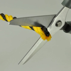 Foarfeca Multifunctionala taiere kevlar ENGINEER PH-57, 2 in 1, include teaca din TPR, 210 mm, Fabricat In Japonia - Img 3