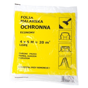 FOLIE PROTECTIE 4X5M STANDARD / 20.0MICROMETRI