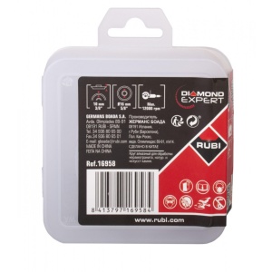 Freza diamantata fina R10 mm pentru Pro-Edger - RUBI-16958 - Img 2