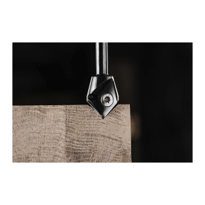 Freza pentru caneluri in V cu cutite din carbura interschimbabile Milwaukee S8, 23/60mm - Img 3