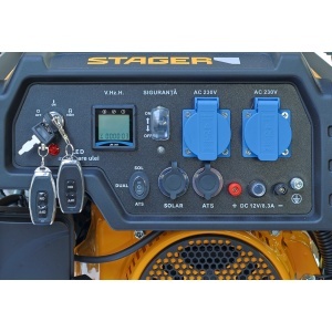 Generator curent monofazat Stager FD 3600ER automatic 230V, 3.0kW, benzină, conector ATS, multistart, autonomie pana la 20h - Img 5
