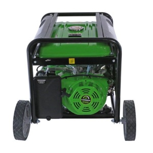 Generator de curent pe benzina Greenfield G-EC6600PEW, portabil, pornire electrica, monofazat, 5.5 kVA, 5.5 kW, roti de transport - Img 6
