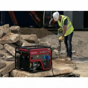 Generator de curent pe benzina Honda EM5500CXS2, portabil, monofazat, 5.5 kW, pornire electrica - Img 2