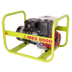 Generator de curent pe benzina PRAMAC MES8000, portabil, monofazat, 7.2 kVA - Img 3