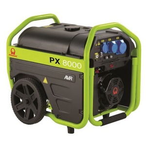 Generator de curent pe benzina PRAMAC PX8000, portabil, monofazat, 6.0 kVA, 5.4 kW
