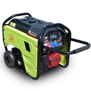 Generator de curent pe benzina PRAMAC S8000T_CONN_AVR_DPP, portabil, trifazat, 8.3 kVA, pornire electrica - Img 2