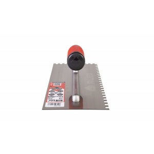 Gletiera dintata cu maner Rubiflex 28cm, 6x6mm - RUBI-74938 - Img 4