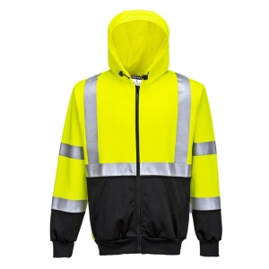 Hanorac Hi-Vis Bicolor cu Fermoar B315
