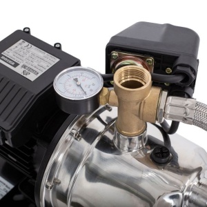 Hidrofor cu pompa autoamorsanta Wasserkonig WSKX4048-25, putere 1000 W, 9 m, inox debit 4020 l/h, inaltime refulare 48 m, vas de expansiune 24 litri - Img 6
