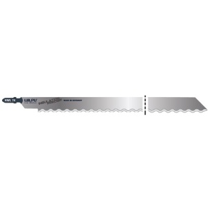 HWL 74 Panza HCS/CV pentru fierastrau vertical, prindere T, cauciuc si piele, DIM 250 x 19 x 1.27 mm - 02853 00003