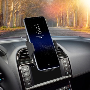 Încărcător wireless cu suport auto și senzor IR WCCM2, negru - Img 6