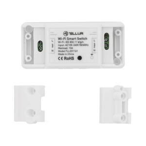 Întrerupător WiFi Tellur, de linie, 2200W, Alb - Img 4