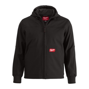 Jachetă Softshell neagră cu glugă XL - Img 6
