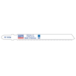 K 14 BI Panza Bi-Metal pentru fierastrau vertical, prindere T, pentru metale neferoase / 5 bucati, DIM 100 x 7.8 x 1.0 mm