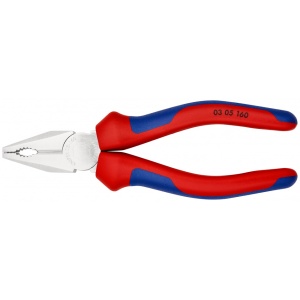 KNIPEX 03 05 160 Patent combinat cu manşoane multicomponent cromat 160 mm - Img 3