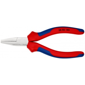 KNIPEX 20 05 140 Clește plat cu manşoane multicomponent cromat 140 mm - Img 3