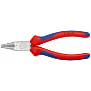 KNIPEX 22 05 160 Clește rotund cu manşoane multicomponent cromat 160 mm - Img 3
