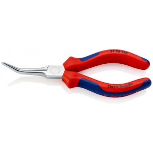 KNIPEX 31 25 160 Clește de prindere (clește-ac) cu manşoane multicomponent cromat 160 mm - Img 1