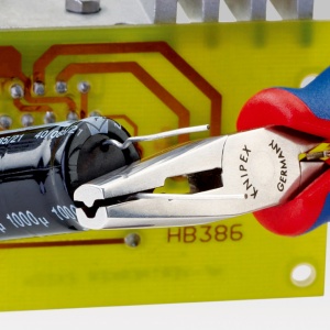 KNIPEX 36 22 125 Clește de asamblare pentru sisteme electronice cu manşoane multicomponent 125 mm - Img 4