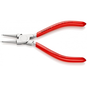 KNIPEX 44 13 J0 clește pentru inele de siguranță pentru inele interioare cu alezaje acoperite cu plastic cromat 140 mm - Img 2