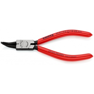 KNIPEX 44 31 J12 clește pentru inele de siguranță pentru inele interioare cu alezaje angular la 45° acoperite cu plastic vopsit negru 140 mm
