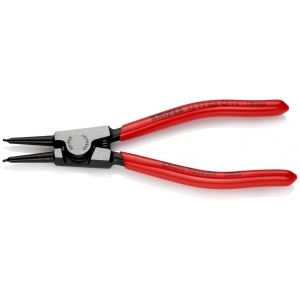 KNIPEX 46 11 G3 clește pentru inele de siguranță pentru inele de prindere pe axuri acoperite cu plastic vopsit negru 140 mm - Img 2