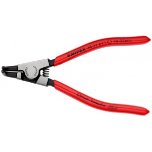 KNIPEX 46 21 A11 clește pentru inele de siguranță pentru inele exterioare pe axuri acoperite cu plastic vopsit negru 125 mm - Img 3