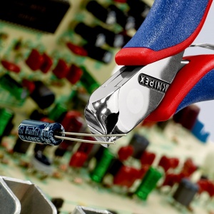 KNIPEX 64 42 115 Tăietor frontal pentru instalații electronice cu manşoane multicomponent 115 mm - Img 5